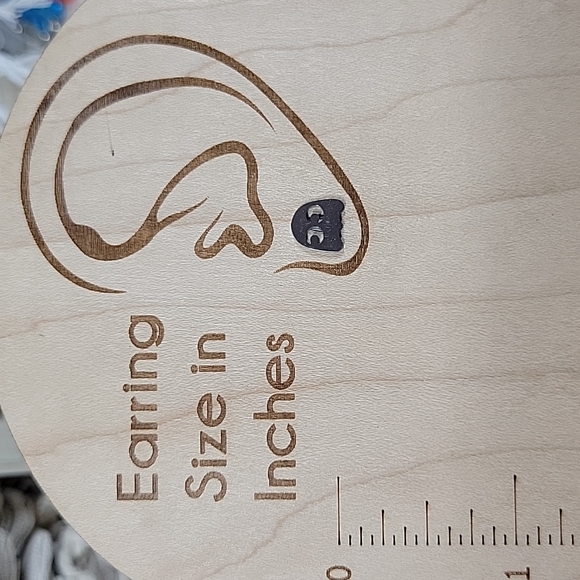 PacMan Gamer Stud Earrings, unisex - Picture 2 of 5